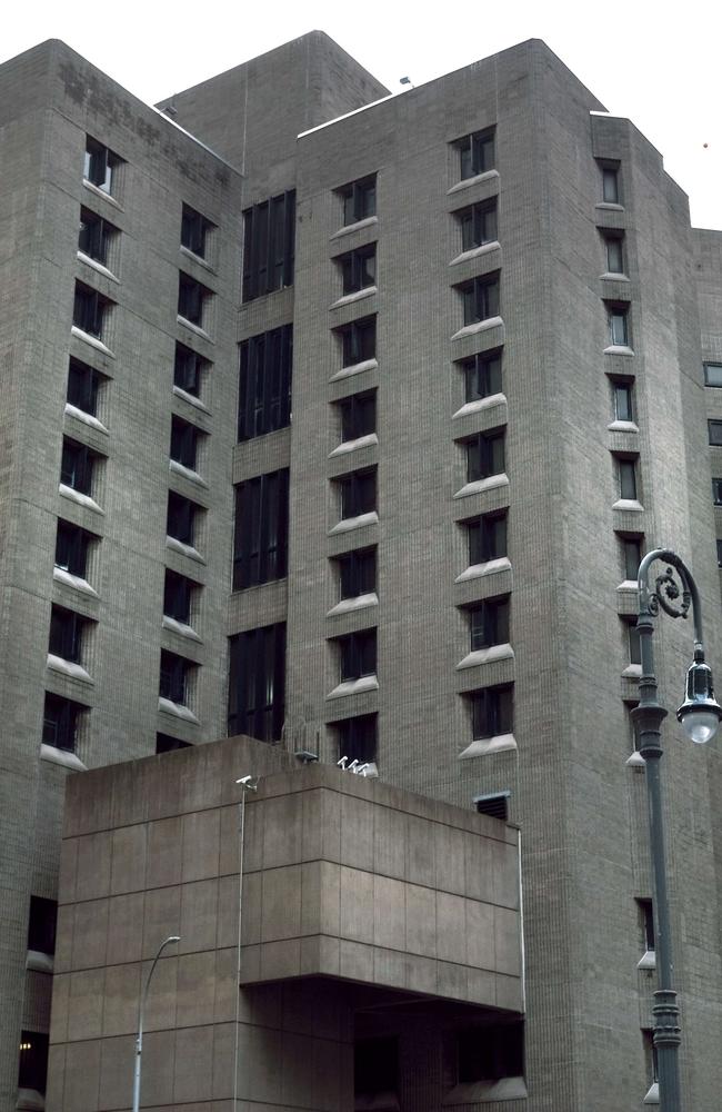 The Metropolitan Correctional Center, where Epstein died. Picture: AFP