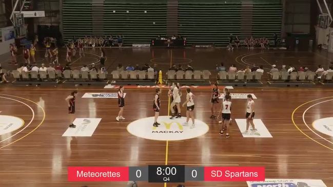 Replay: Queensland Basketball - U14 Girls Championship -  Div 1 - SF - Mackay Meteorettes v Southern Districts Spartans