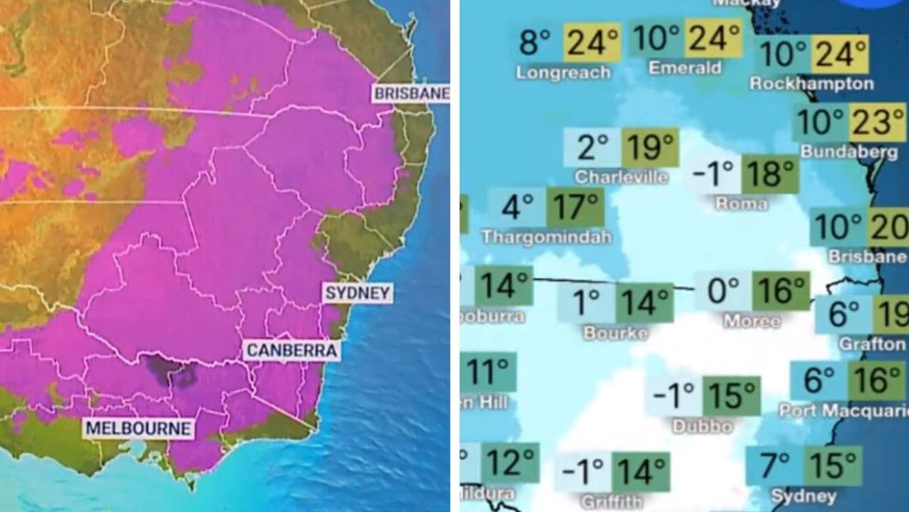 Cold Snap Hits Australia, Victoria And Tasmania Issued Frost Threat ...