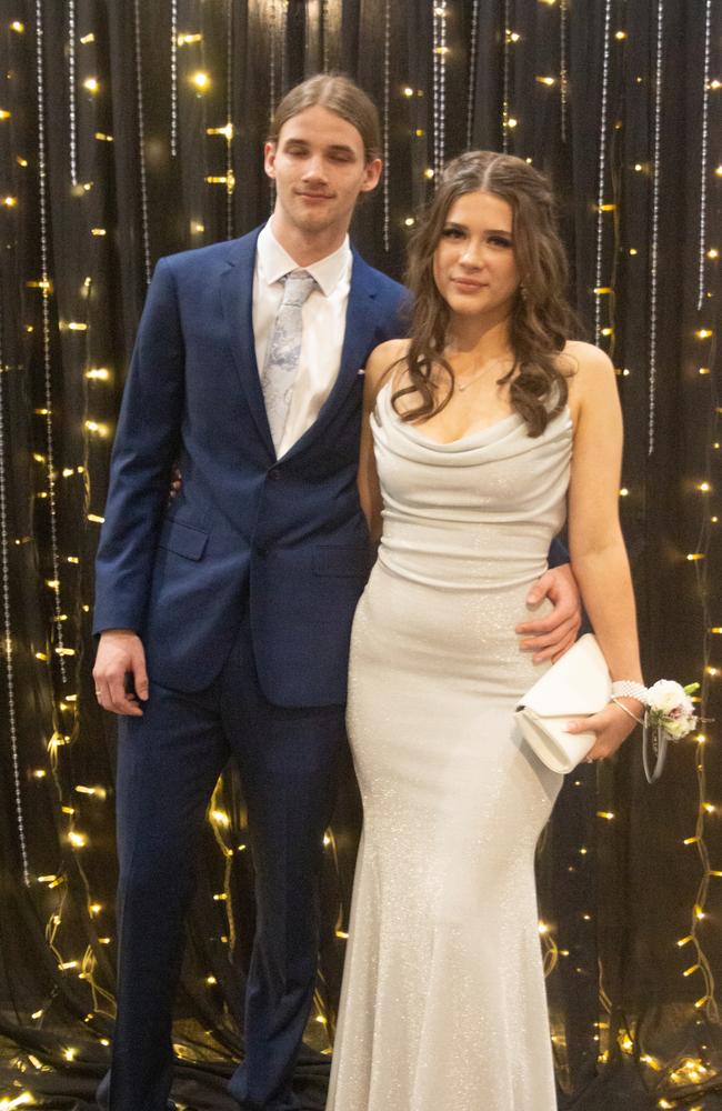 Siobhan and Jake at the Maroochydore State High School formal 2023.