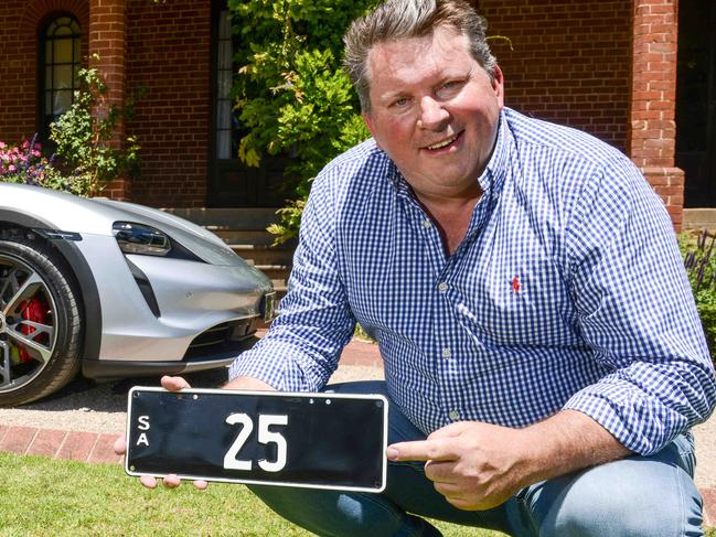 This SA number plate cost as much as an Adelaide home