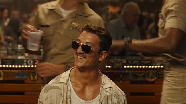 Miles Teller learned how to play Great Balls Of Fire on the piano himself for Top Gun: Maverick.