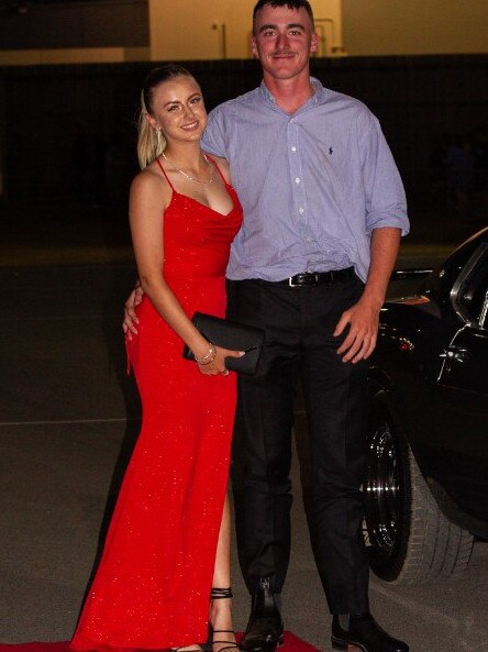 Maddysen Lauman at the 2023 Bundaberg State High School Formal.