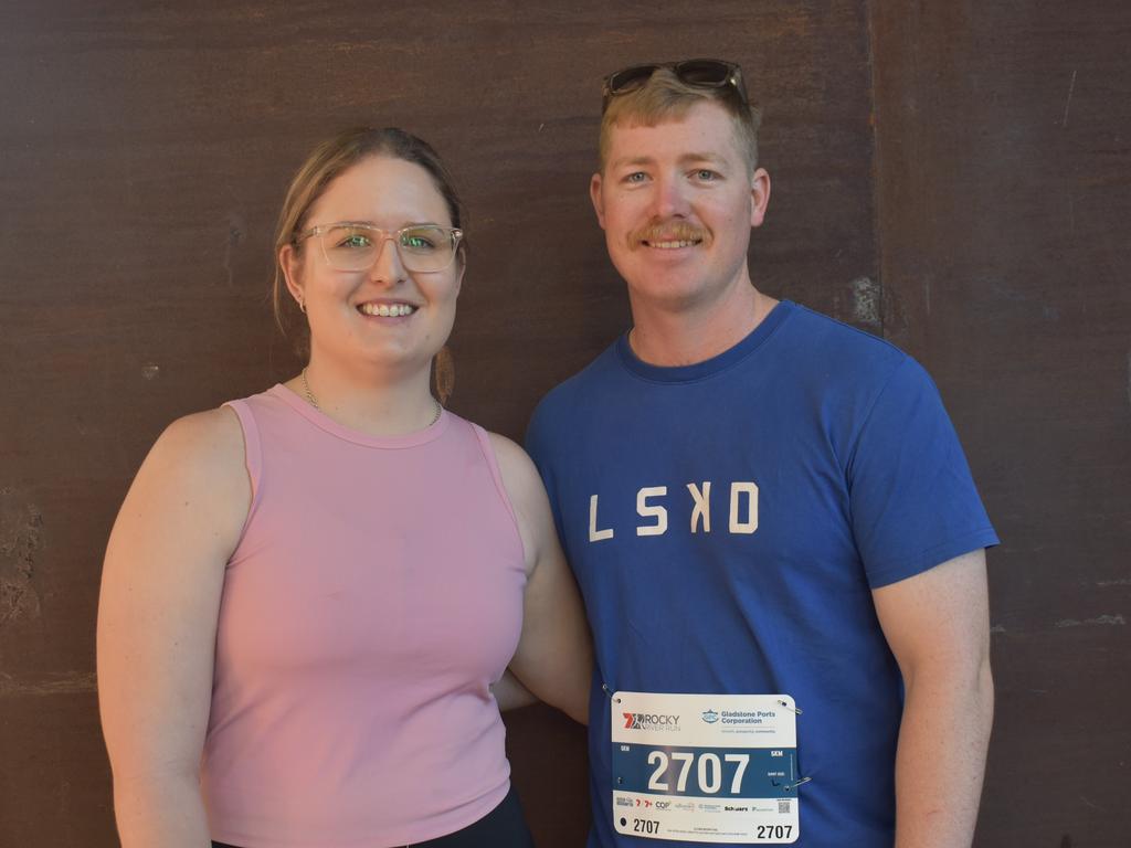 Rebecca Collard and Kurt Veitch did the 5km at the annual Rocky River Run in Rockhampton on May 18, 2025.