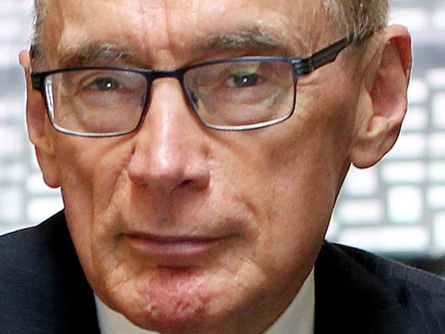28/01/2016: Former NSW Premier and Professor in International Relations, Bob Carr, photographed at University of Technology Sydney. Carr heads up the UTS China institute talks on the outlook for the Chinese economy given the recent volatility in the share market and new questions re the strength of the Chinese economy. Hollie Adams/The Australian