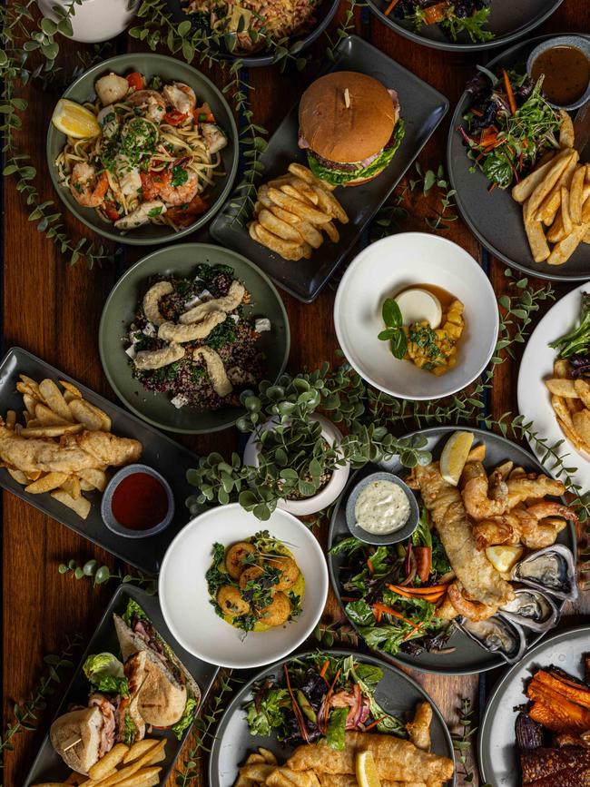 Waymark Hotels regional manager Trent Farrell said the new menu at Lees Hotel in Ingham showcased the best in Australian cuisine and a number of dishes in a nod to the district’s Italian heritage, including pasta, chicken parmigiana, wines and beers. Picture: Doug Simpson