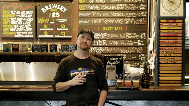 Leading the way: Peter Philip is pouring his heart and hard-earned into boosting the Inner West’s craft beer scene.