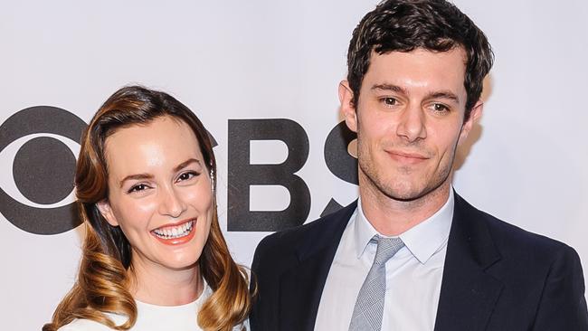 Arrivals at the American Theatre Wing's 68th Annual Tony Awards in NYC. <P> Pictured: Leighton Meester and Adam Brody <P><B>Ref: SPL778005 080614 </B><BR/> Picture by: SartorialPhoto / Splash News<BR/> </P><P> <B>Splash News and Pictures</B><BR/> Los Angeles: 310-821-2666<BR/> New York: 212-619-2666<BR/> London: 870-934-2666<BR/> photodesk@splashnews.com<BR/> </P>