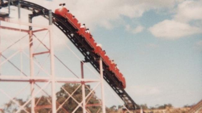 The roller coaster at Leisureland Fair. Picture: Facebook