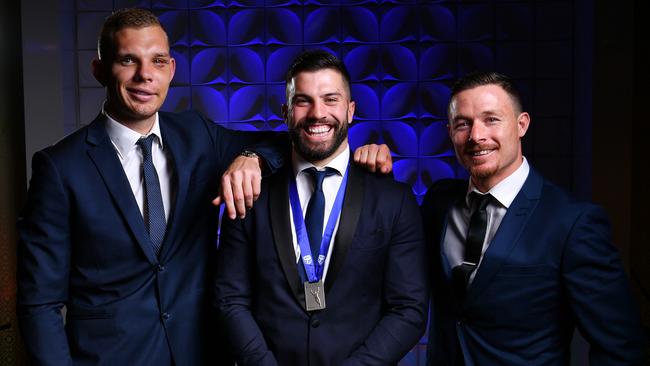 James Tedesco at the 2018 Brad Fittler Medal, which he won again this year. Photo: NRLPhotos/Gregg Porteous