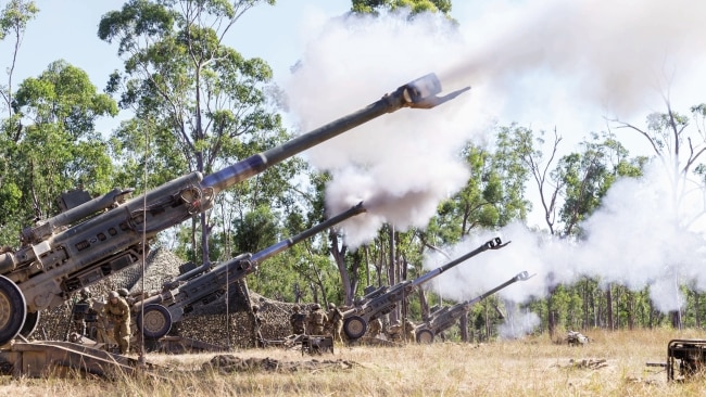Australia will gift Ukraine with six M777 155mm lightweight towed howitzers and howitzer ammunition. Picture: Supplied