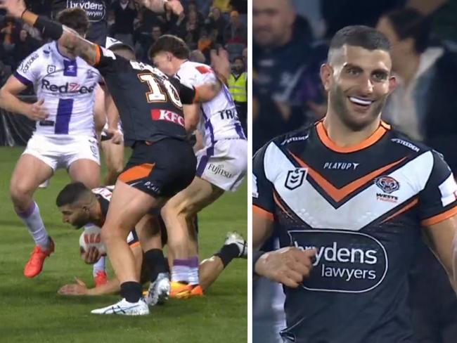 Alex Twal is an NRL try scorer. Photo: Fox Sports