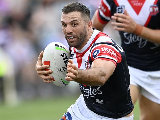 Will James Tedesco find the space he needs in Vegas? Picture: NRL Imagery