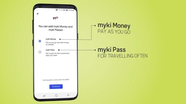 How to create your mobile myki