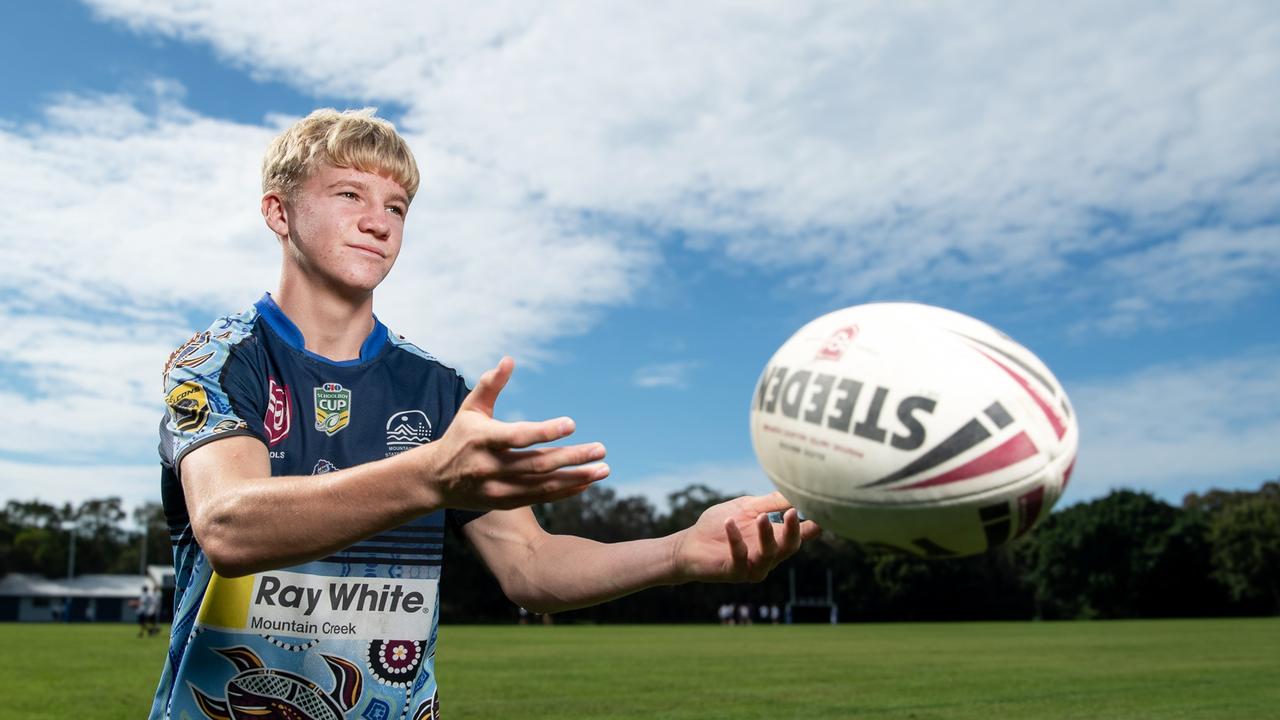 Sunshine Coast rugby league talent Chase Stewart. Picture: Patrick Woods.