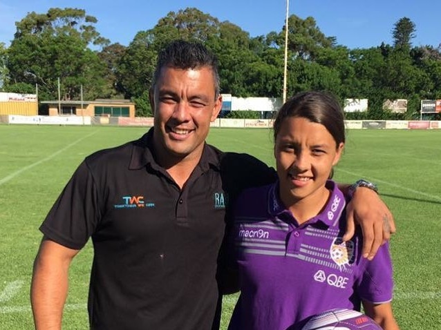 Instagram pictures from Sam Kerr's profile.Daniel Kerr and Sam Kerr togetherPicture: Instagram/ Supplied