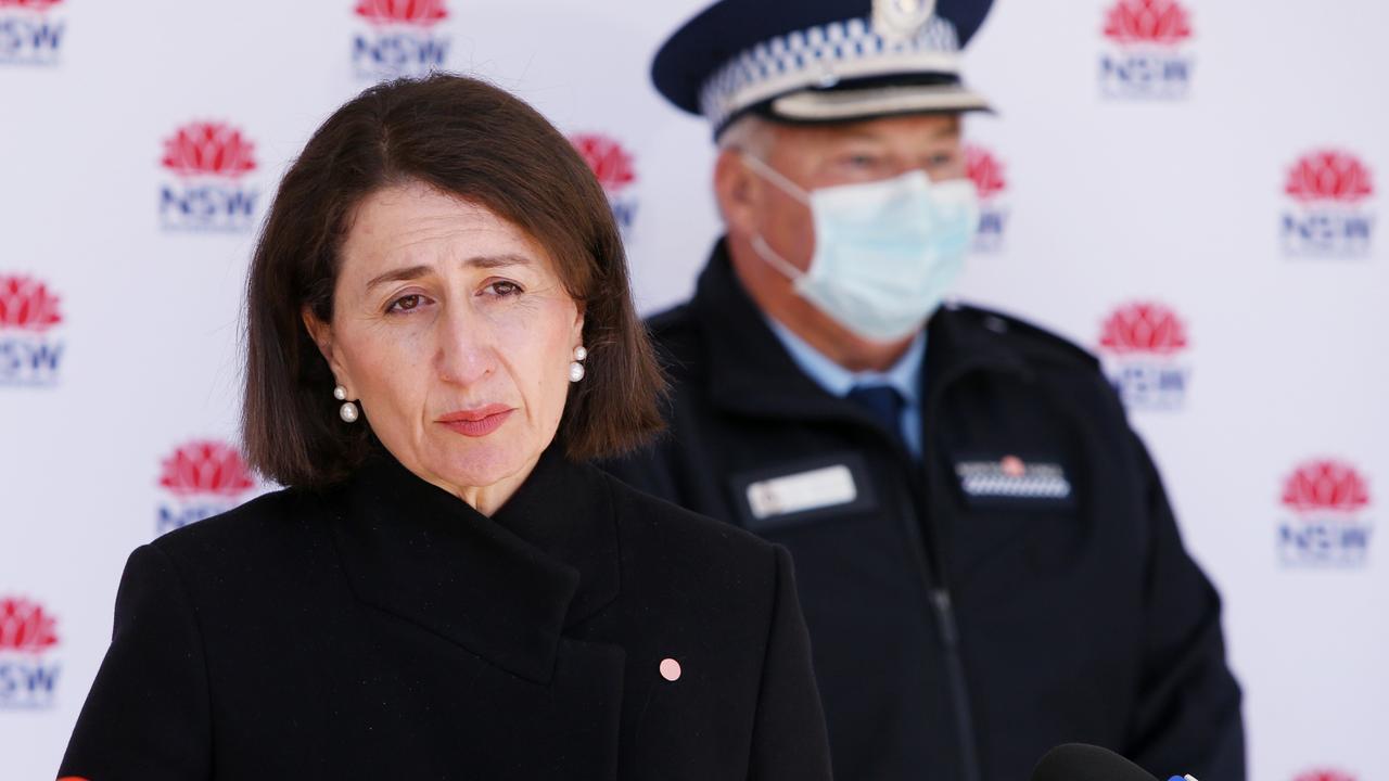 NSW Premier Gladys Berejiklian said restrictions will remain in place until midnight on Friday 16 July. Picture: Lisa Maree Williams/Getty Images.