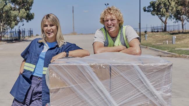 Jordy and Julia Kay Co-founders of Great Wrap. Great Wrap turns old potatoes into kitchen wrap. Now the business is set to take on the commercial packaging industry.