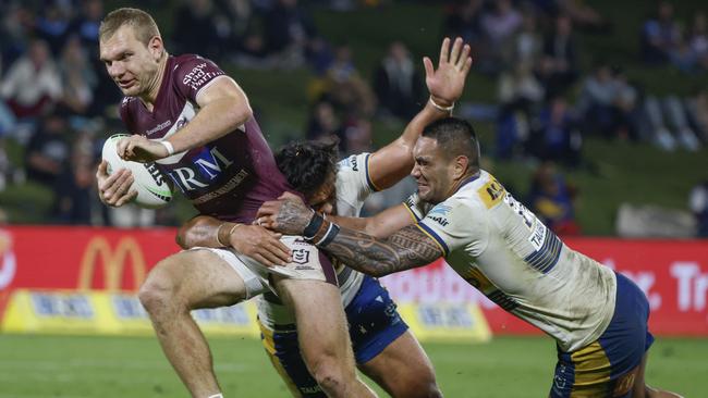 Tom Trbojevic has a fractured cheekbone. (Photo by Glenn Hunt/Getty Images)