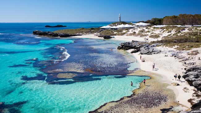 The Basin, Rottnest Island, WA. Picture: Tourism Australia