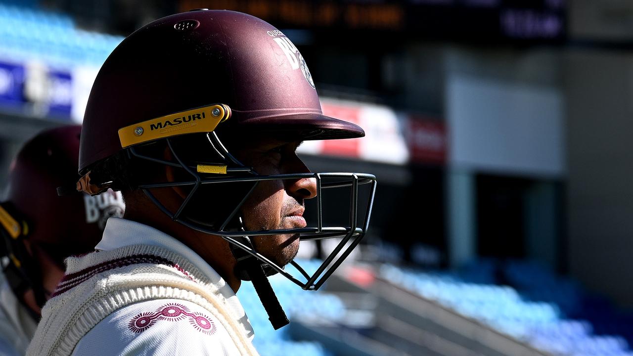 Usman Khawaja will return for Queensland in the Sheffield Shield final. (Photo by Steve Bell/Getty Images)