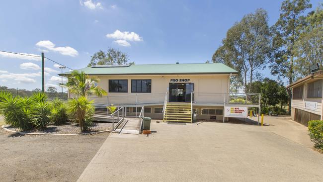 The shop currently at the front of the golf course. Picture: AAP/Richard Walker