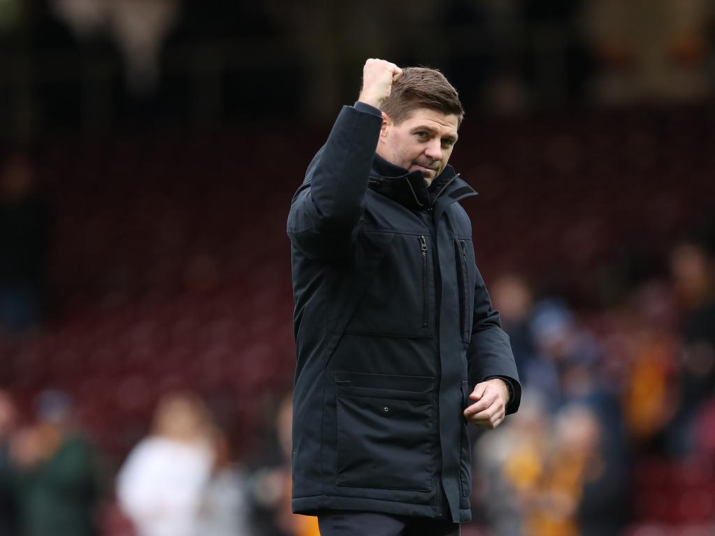 Gerrard will need immediate success at Villa as they come off five-consecutive losses in the Premier League. Picture: Ian MacNicol/Getty Images.
