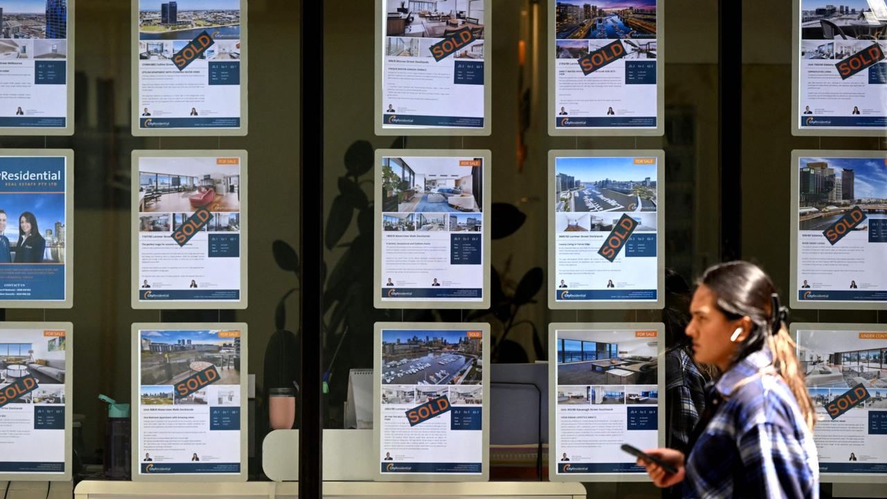 Recent homeowners would have also lost equity as property prices plunged. Picture: William West / AFP