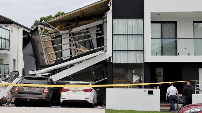 The family slept as the new home they were renting started to collapse around them. Picture: NCA NewsWire/Damian Shaw