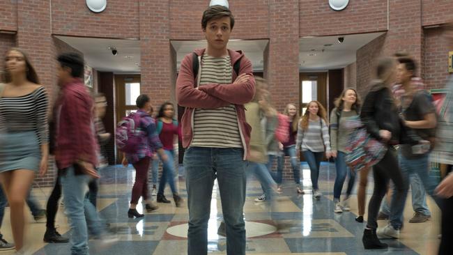 A scene from the film Love, Simon.