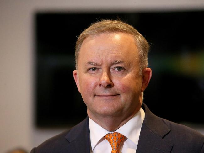 10/06/2019Opposition leader Anthony Albanese at The Pantry at Wangara.Pic Colin Murty The Australian