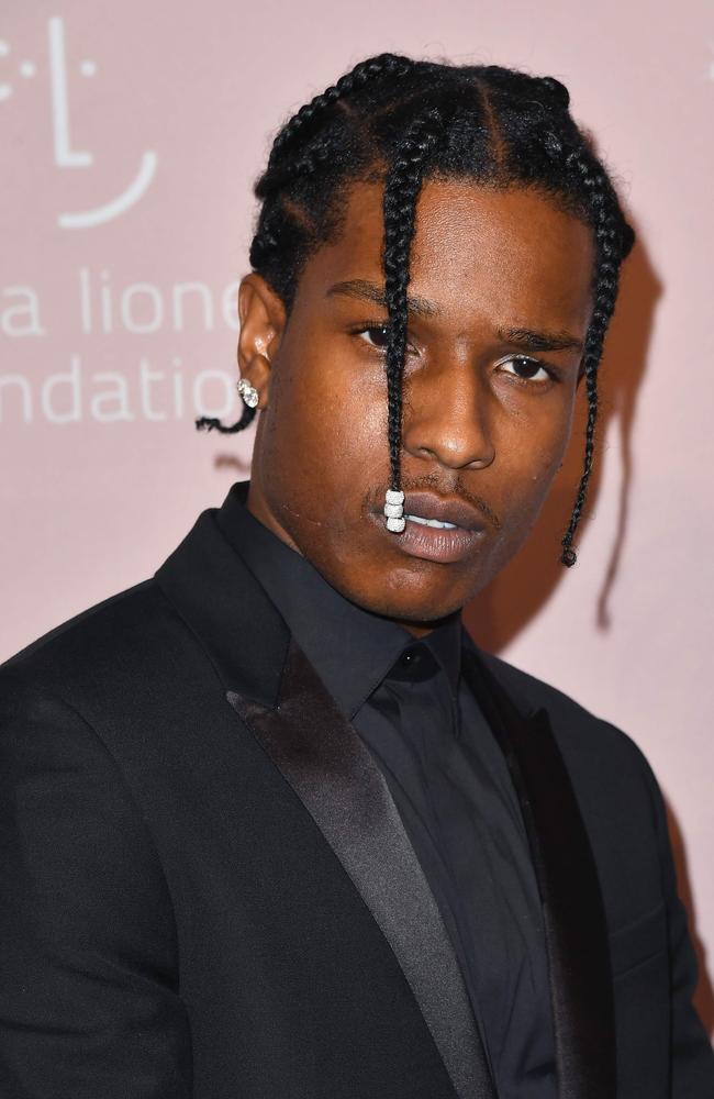 ASAP Rocky got into the jailhouse rock in Sweden. Picture: Angela Weiss / AFP.