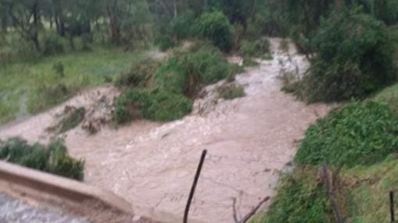 Aftermath of flooding in Dallarnil where 400mm+ of rain fell in just hours.