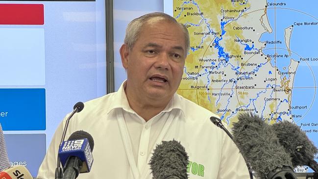 Mayor Tom Tate addressing media on Boxing Day 2023. Picture: Amaani Siddeek