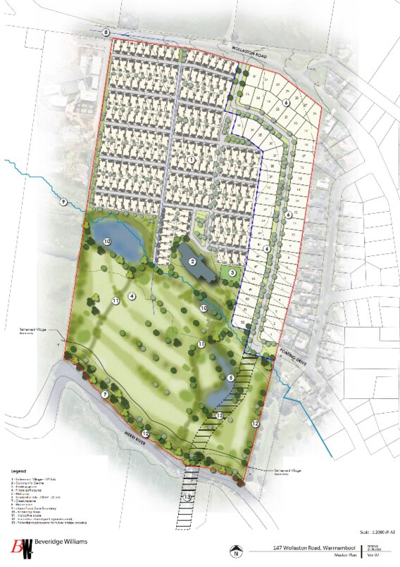 147 Woolaston Rd development plans