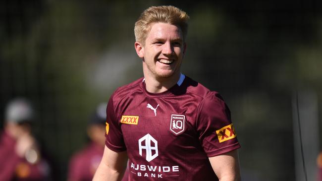 Tom Dearden’s form at the Cowboys earned him a spot in the Queensland Origin squad. Picture: NRL Imagery