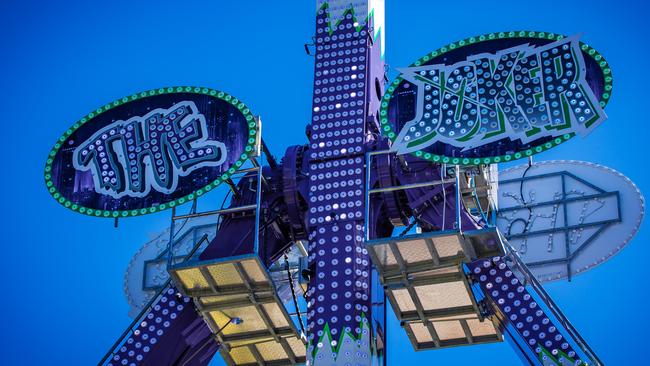 New ride at the Ekka. The Joker ride to feature at this years Ekka. Picture: Nigel Hallett