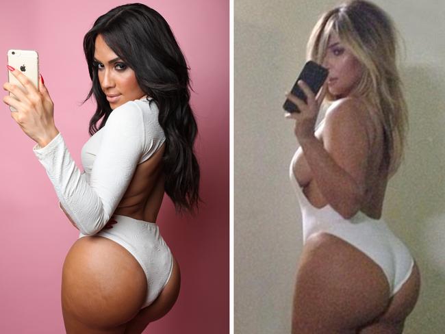 650px x 488px - The many doppelgangers of Kim Kardashian | The Advertiser