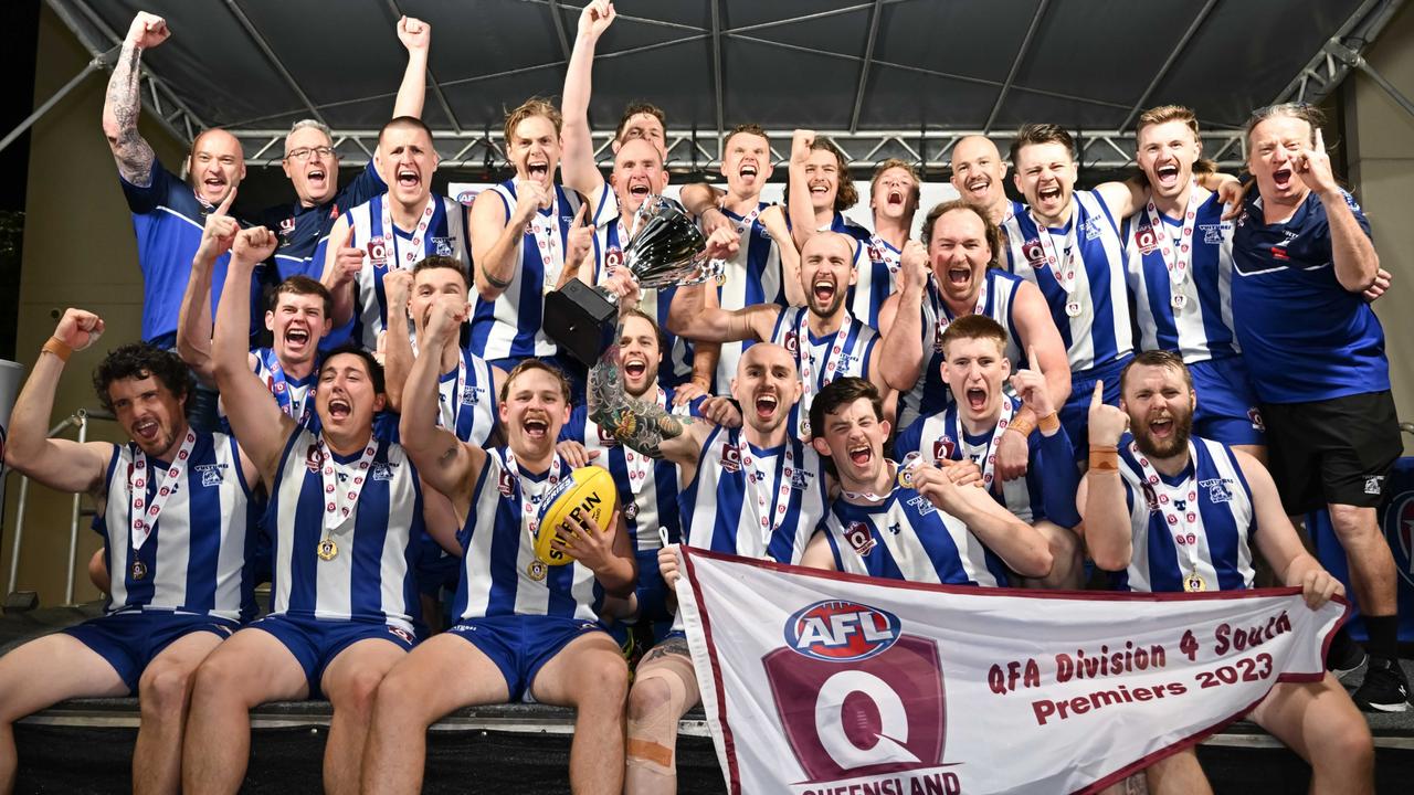 Mt Gravatt Vulture won the QFA Div 4 South Senior grand final. Picture: Supplied