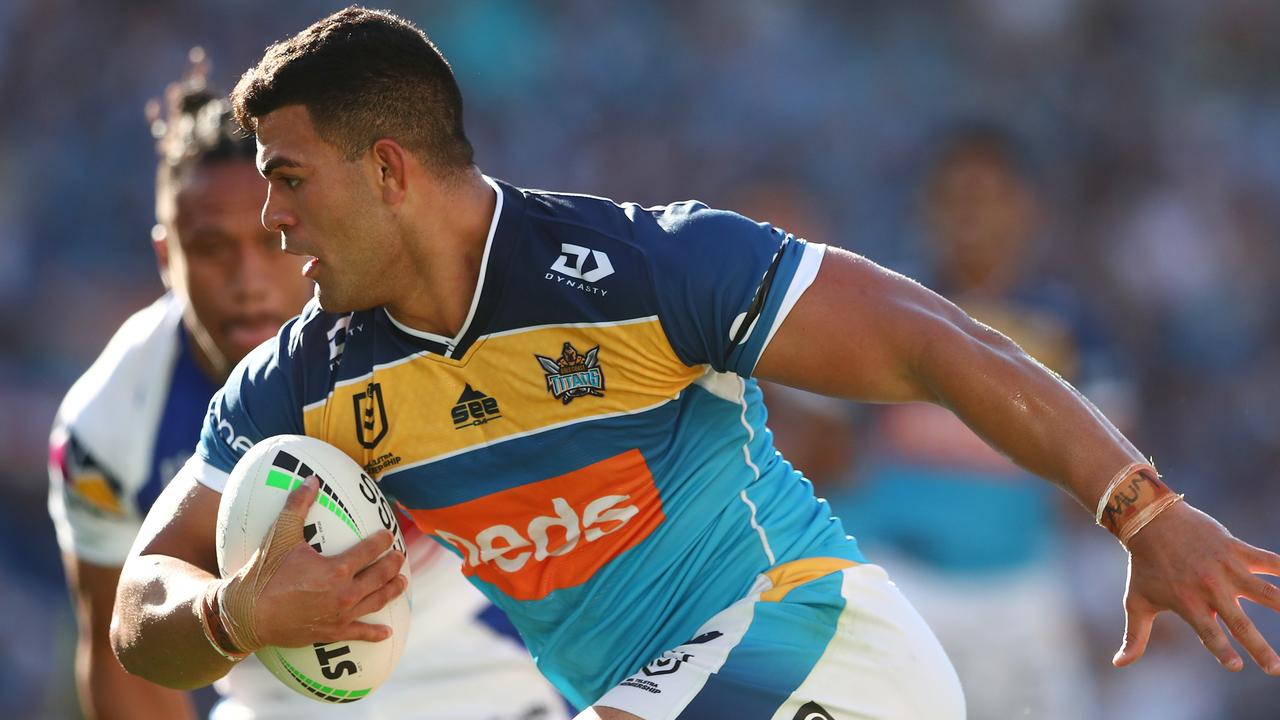 David Fifita is in fine form for the Titans. Picture: Chris Hyde/Getty Images