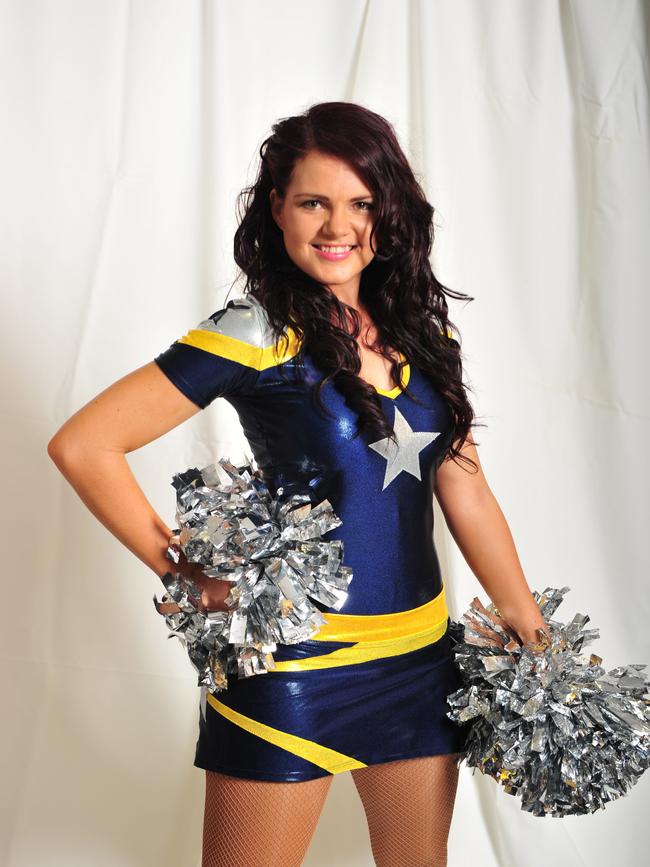North Qld Cowboys Spirit Cheerleaders. Lani McMinn 24yo.