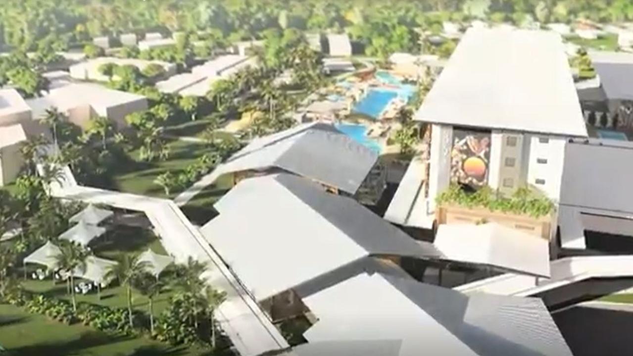 Plans for the next phase of the redevelopment have been finalised and include a stunning lagoon pool, bars and restaurant. Video: Supplied