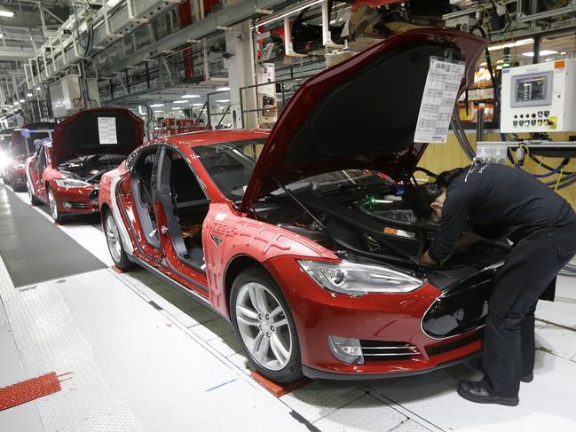 Defying authorities, Elon Musk is set to open his California auto factory. Picture: AP