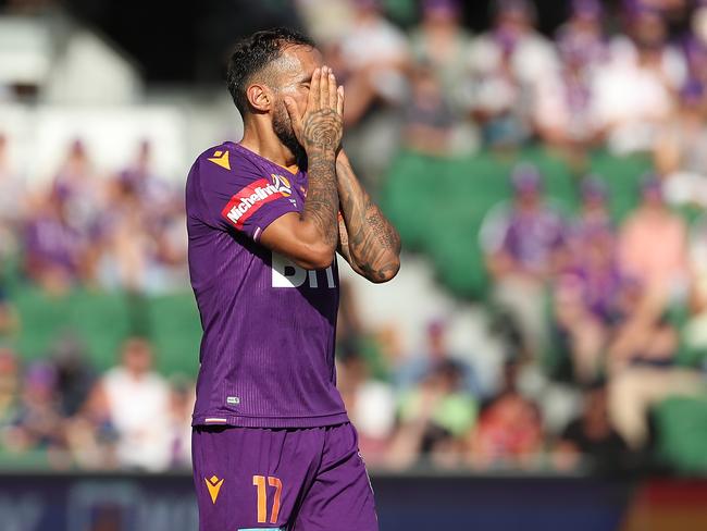 Diego Castro has pulled out of the Perth Glory squad. Picture: Paul Kane/Getty Images