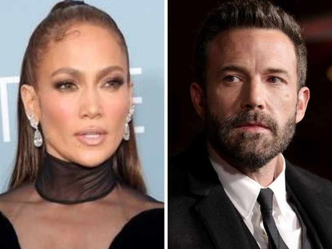 JLo, Ben Affleck set for bitter $240m battle. Picture: Monica Schipper/Getty Images; Amy Sussman/Getty Images