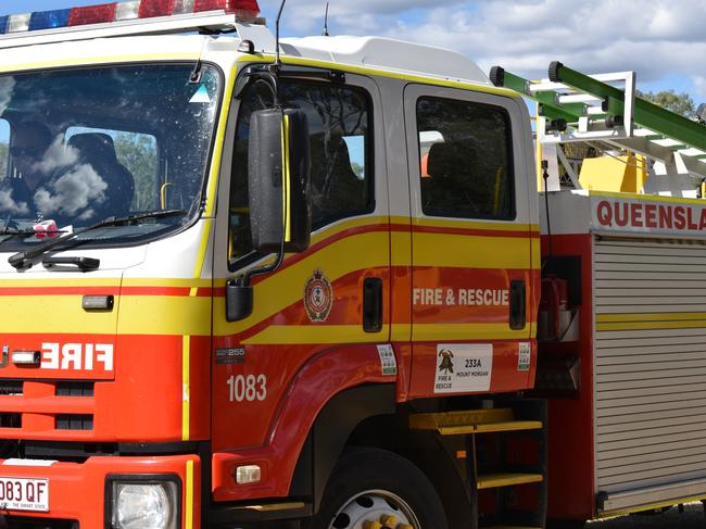 Resident hospitalised after heater catches fire