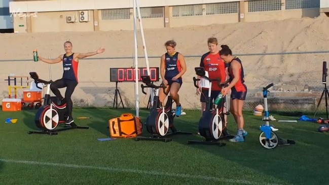 Adelaide Crows AFLW training