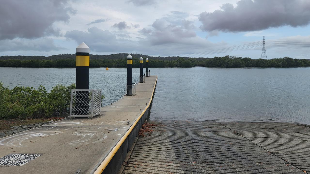 Gladstone's Trevor Laver Boat Ramp.