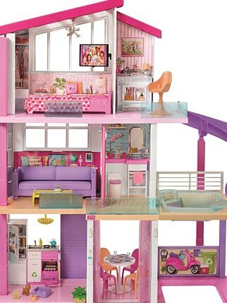 This Barbie Dreamhouse playset is discounted at David Jones.