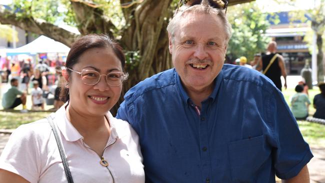 Joanne and David McCormack at the Thailand Grand Festival 2024. Picture: Alex Treacy